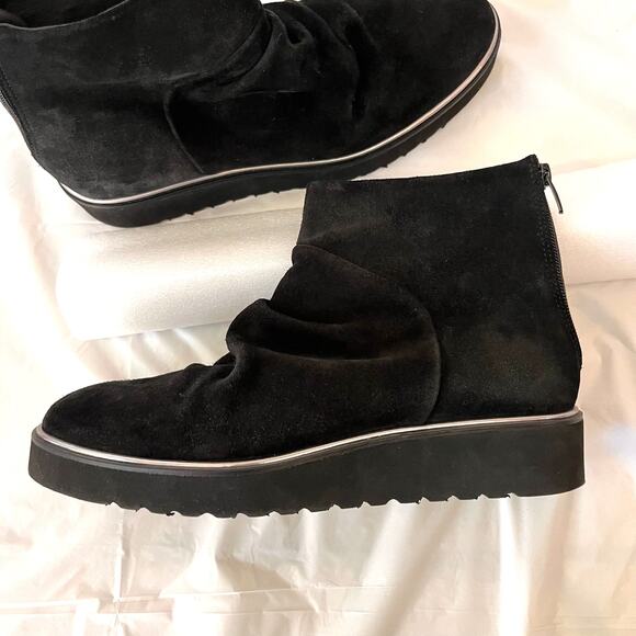 Eric Michael Ankle Boot Size 41 Valley Black Leather Handmade Spain Lightweight - Picture 8 of 13